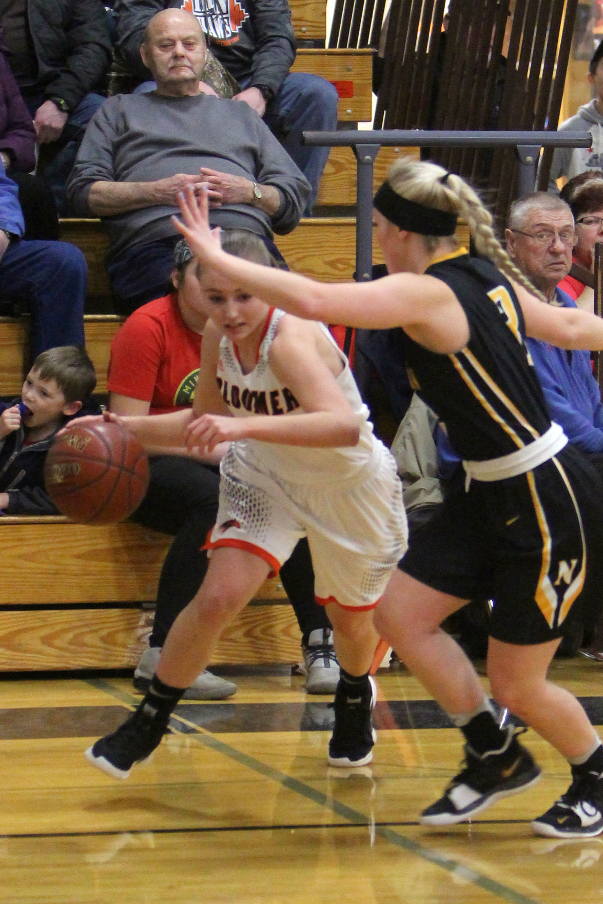 Northwestern at Bloomer girls basketball 2-1-19